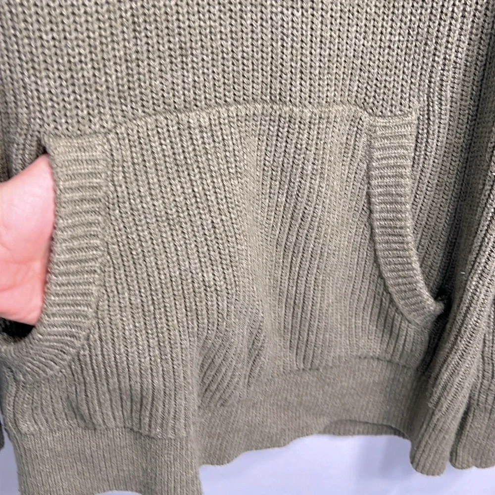 Roots Long Sleeve 100% Cotton Sweater Hoodie size L - Picture 3 of 8